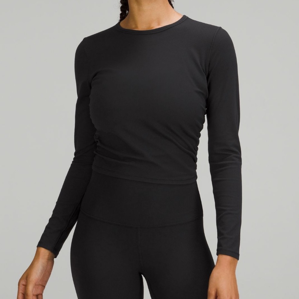 lululemon athletica Black Long Sleeve Top